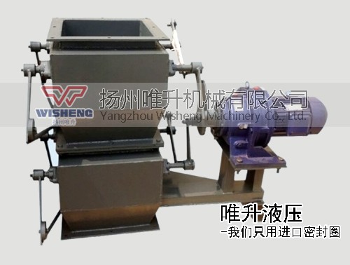 電動(dòng)雙層雙門(mén)鎖風(fēng)翻板閥