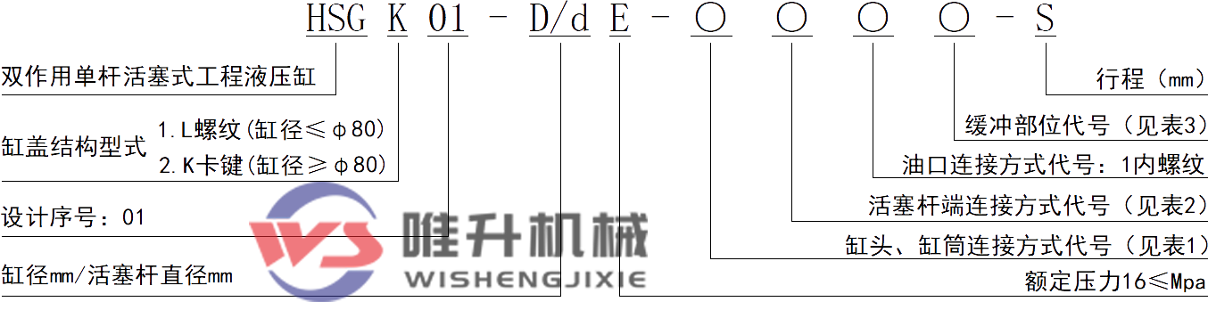 hsg工程液壓油缸 hsg工程液壓油缸