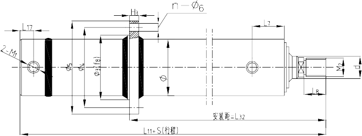 hsg工程液壓油缸(外螺紋) hsg工程液壓油缸(外螺紋)